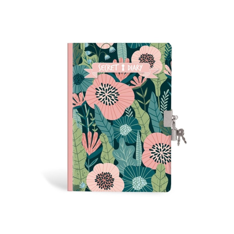 Diario secreto FLOWERS JUNGLE Diario secreto FLOWERS JUNGLE