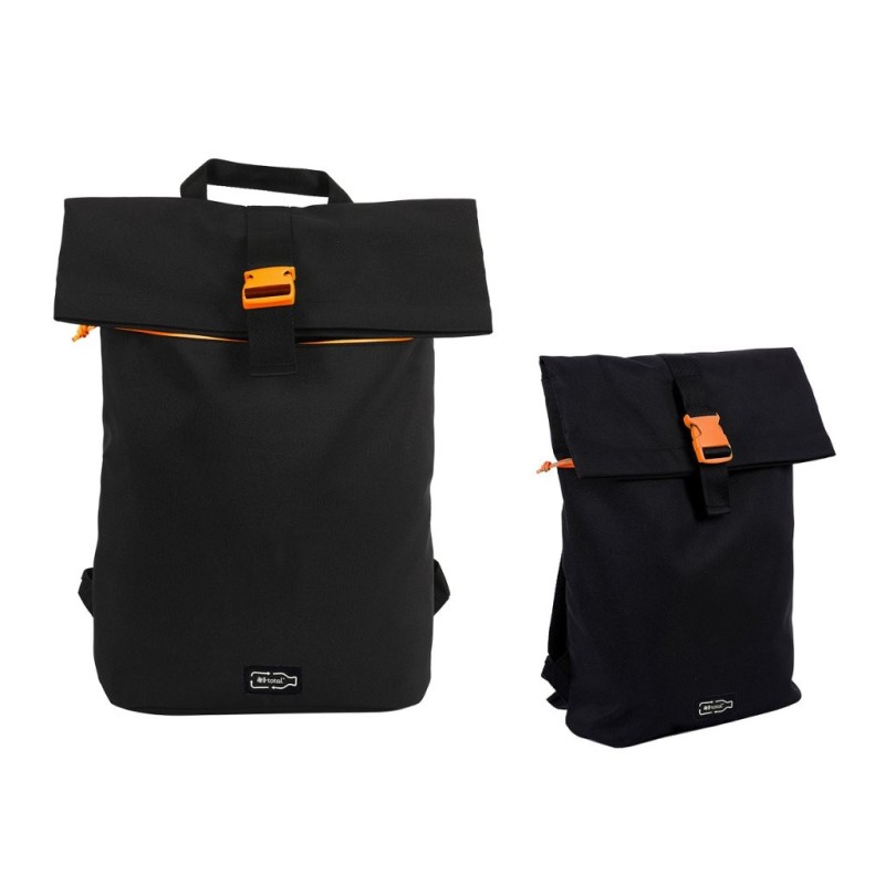 Mochila RPET 26 l detalles naranja Mochila RPET 26 l detalles naranja
