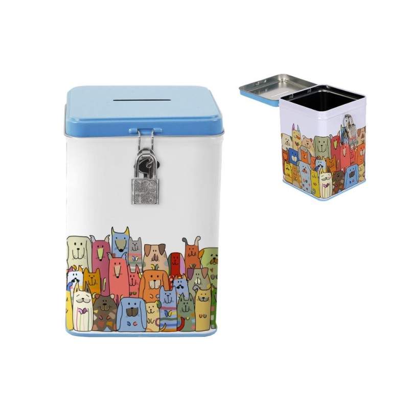 Hucha con Candado STAY PAWSITIVE Hucha con Candado STAY PAWSITIVE