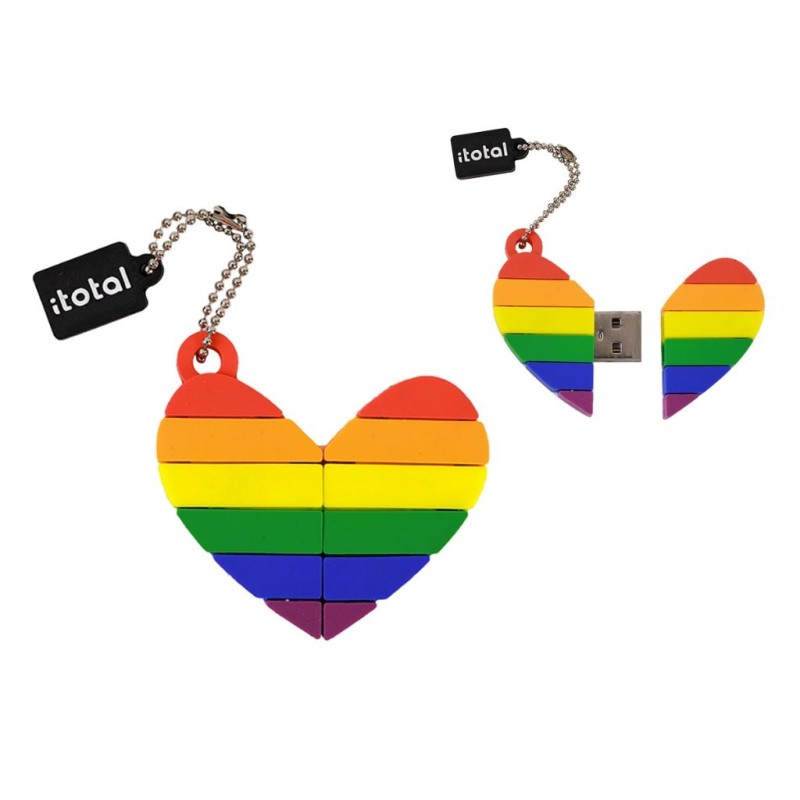 Pendrive 32 GB LOVE IS LOVE - expositor 16 uds Pendrive 32 GB LOVE IS LOVE - expositor 16 uds