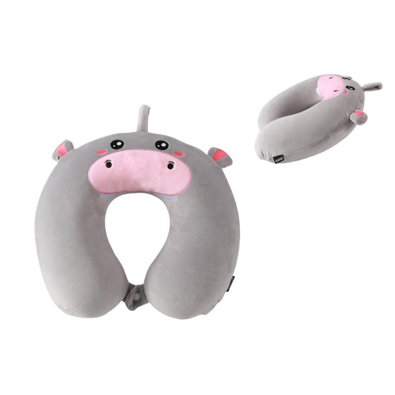 Almohada para el cuello en forma de hipopótamo HIPPO Almohada para el cuello en forma de hipopótamo HIPPO