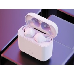 Auriculares inalámbricos blancos