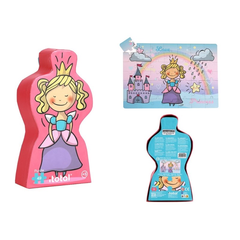 Puzzle 49 piezas edad 5+ PRINCESS Puzzle 49 piezas edad 5+ PRINCESS