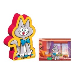 Puzzle 49 piezas edad 5+ C THE CAT