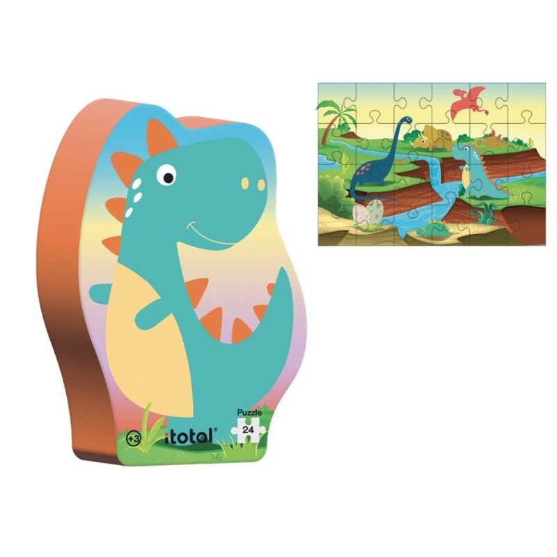 Puzzle 24 piezas edad 3+ DINO Puzzle 24 piezas edad 3+ DINO