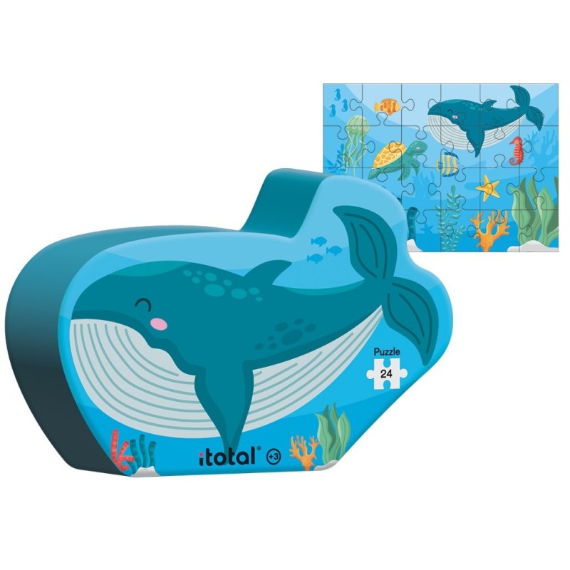 Puzzle 24 piezas edad 3+ SHARK Puzzle 24 piezas edad 3+ SHARK