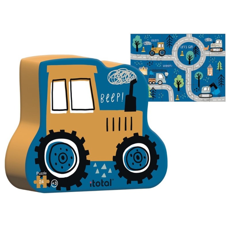 Puzzle 24 piezas edad 3+ TRUCK Puzzle 24 piezas edad 3+ TRUCK