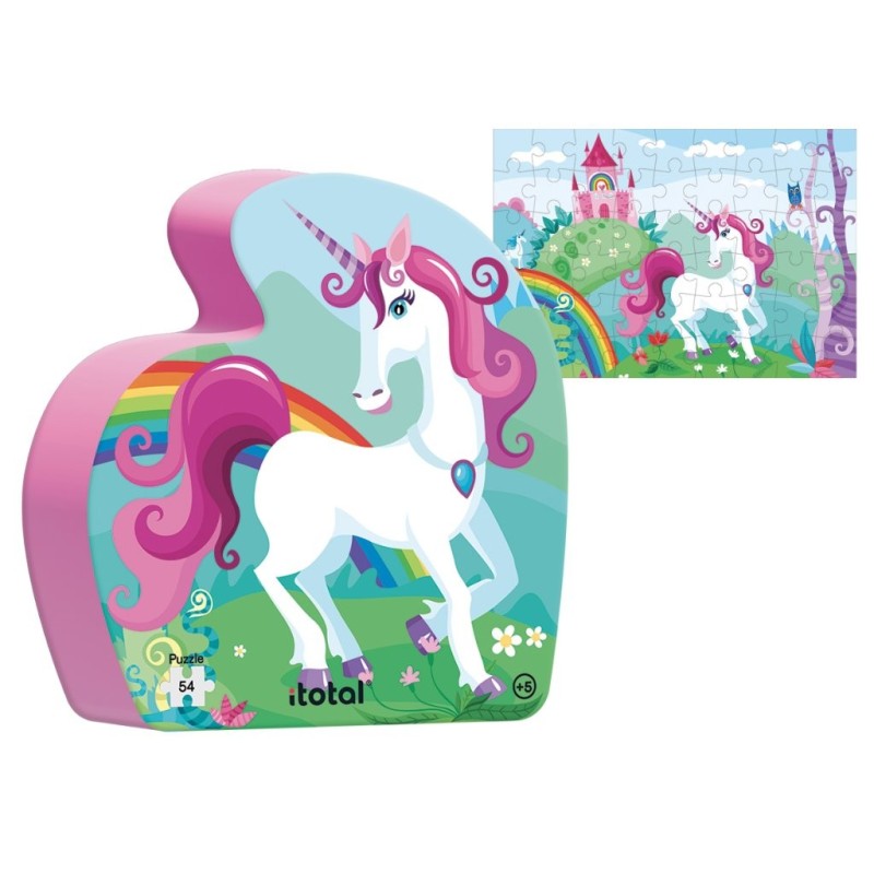 Puzzle 49 piezas edad 5+ UNICORN Puzzle 49 piezas edad 5+ UNICORN