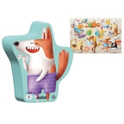 Puzzle 49 piezas edad 5+ FUNNY DOGS
