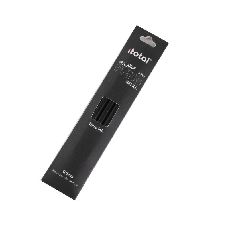 Set de 3 piezas de Recambio de Tinta Borrable Negro Set de 3 piezas de Recambio de Tinta Borrable Negro