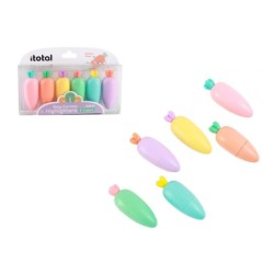 Marcadores en forma de zanahoria MACARON