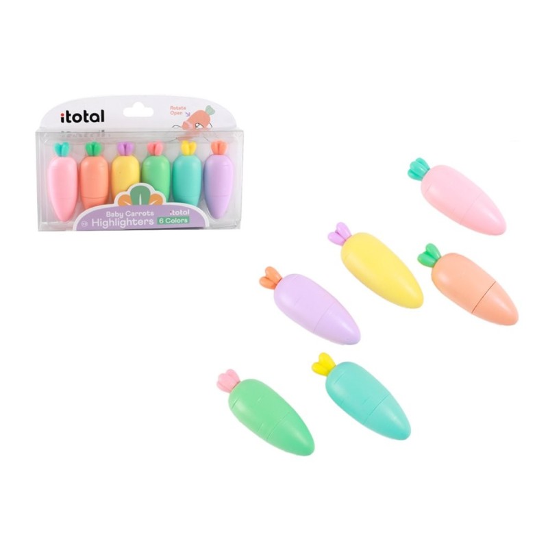 Marcadores en forma de zanahoria MACARON Marcadores en forma de zanahoria MACARON