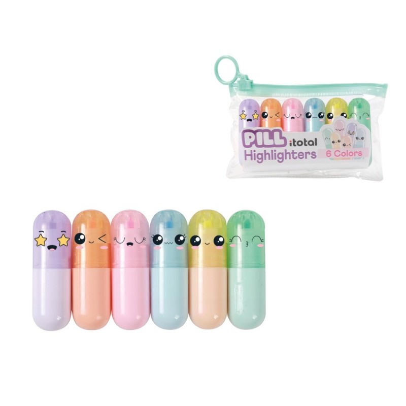 Mini resaltadores Caritas MACARON Mini resaltadores Caritas MACARON