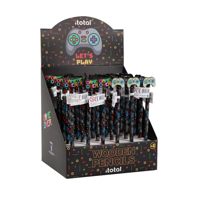 Lápiz LET'S PLAY - expositor 36 uds Lápiz LET'S PLAY - expositor 36 uds
