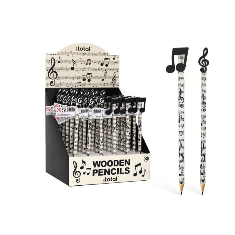 Lápiz MUSIC - expositor 36 uds Lápiz MUSIC - expositor 36 uds
