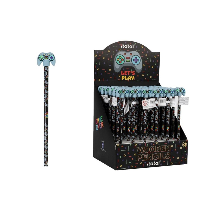 Lápiz 3D LET'S PLAY - expositor 36 uds Lápiz 3D LET'S PLAY - expositor 36 uds