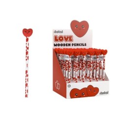 Lápiz 3D FOLLOW YOUR HEART - expositor 36 uds