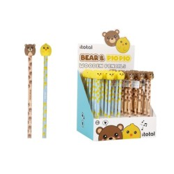 Lápiz 3D BEAR & PIO PIO - expositor 36 uds
