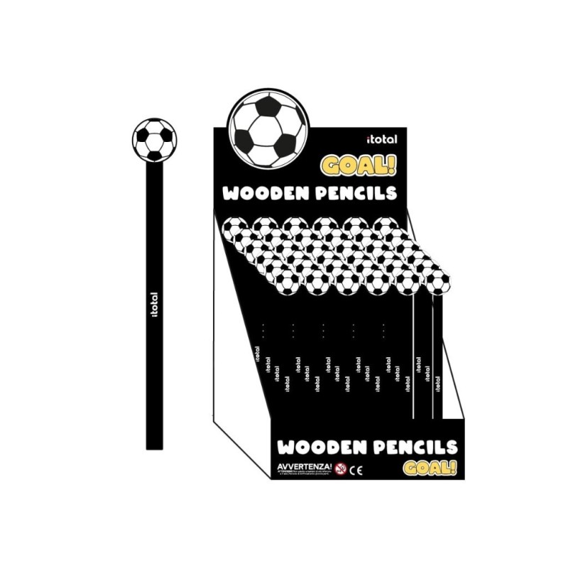 Lápiz 3D FOOTBALL - expositor 36 uds Lápiz 3D FOOTBALL - expositor 36 uds