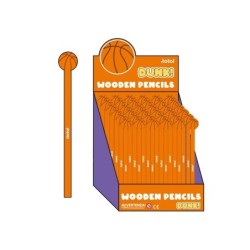 Lápiz 3D BASKETBALL - expositor 36 uds
