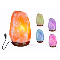 Lámpara de Sal que cambia de color 500-750 gr