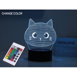 Lámpara LED 3D CAT