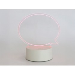 Lámpara DIY Burbuja de diálogo