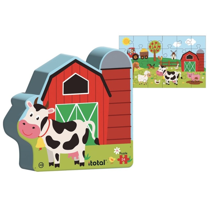 Puzzle 24 piezas edad 3+ FARM Puzzle 24 piezas edad 3+ FARM