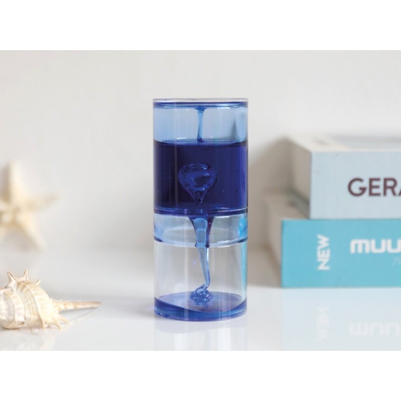 Reloj de arena gel azul Reloj de arena gel azul