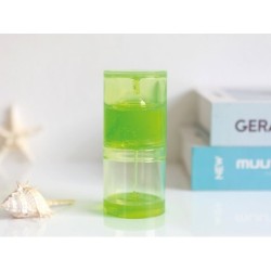Reloj de arena gel verde