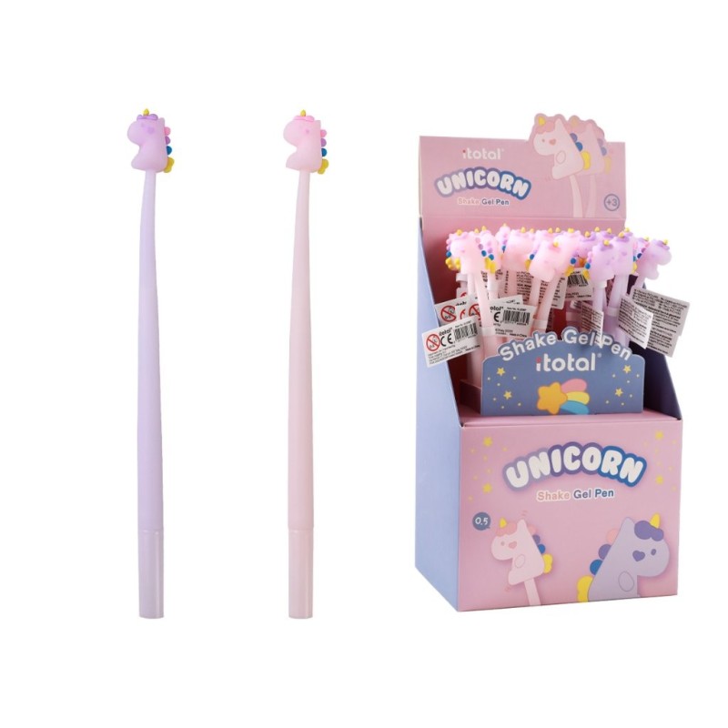 Bolígrafo Flexible Unicornio - expositor 24 uds Bolígrafo Flexible Unicornio - expositor 24 uds