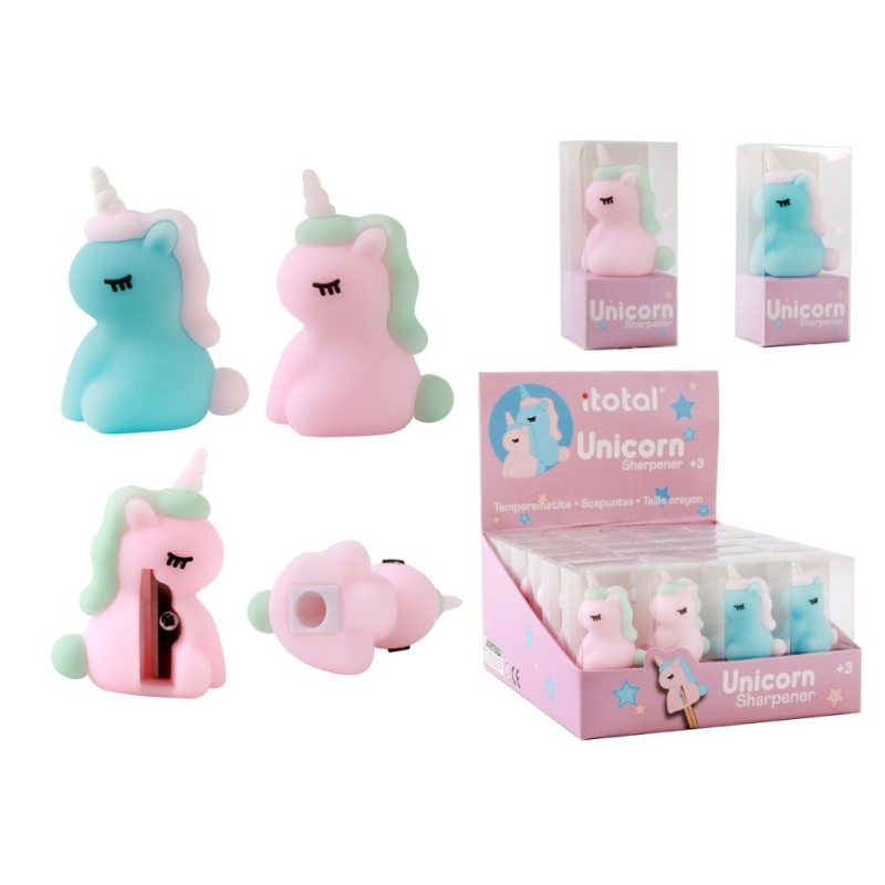 Sacapuntas Unicornio - expositor 24 uds Sacapuntas Unicornio - expositor 24 uds