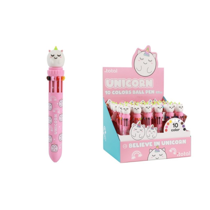Bolígrafo Multicolor UNICORN - expositor 36 uds Bolígrafo Multicolor UNICORN - expositor 36 uds