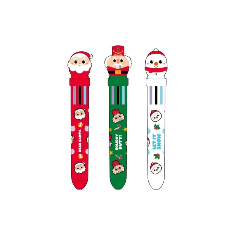 Bolígrafo Multicolor XMAS - expositor 36 uds Bolígrafo Multicolor XMAS - expositor 36 uds