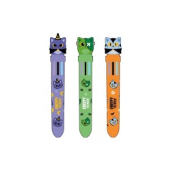 Bolígrafo Multicolor CREEPY VIBES - expositor 36 uds