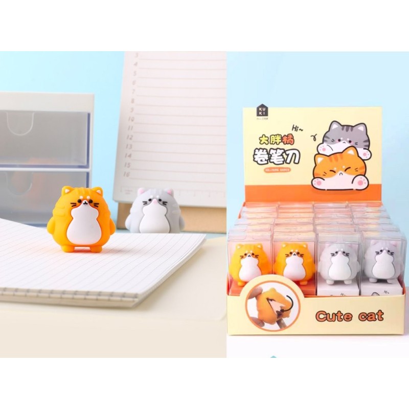 Sacapuntas Gato - expositor 24 uds Sacapuntas Gato - expositor 24 uds