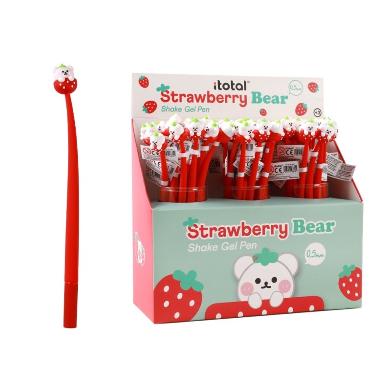 Bolígrafo Fresa - expositor 48 uds Bolígrafo Fresa - expositor 48 uds