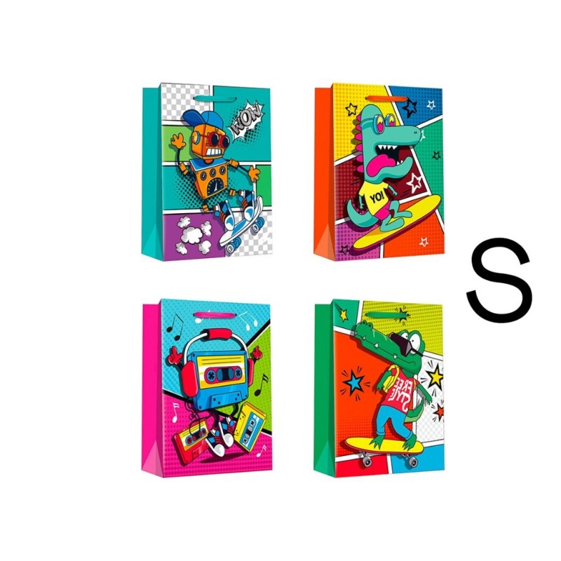 Bolsa de Regalo Pop Cartoon S Bolsa de Regalo Pop Cartoon S