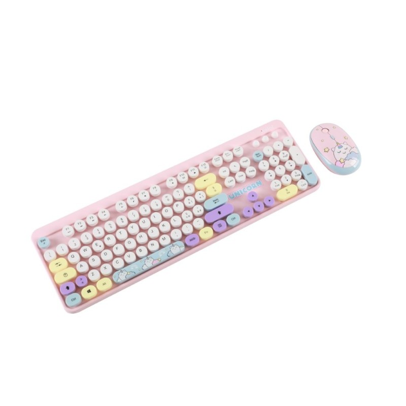 Conjunto de Teclado y Ratón UNICORN (IT) Conjunto de Teclado y Ratón UNICORN (IT)