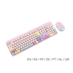 Conjunto de Teclado y Ratón UNICORN (EN / ES / FR / DE / PT / NL / GR)