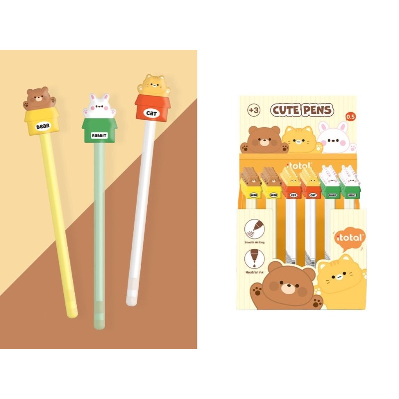 Bolígrafo Oso - expositor 48 uds Bolígrafo Oso - expositor 48 uds