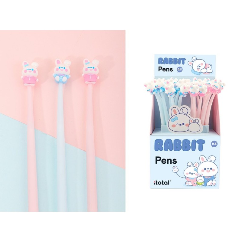 Bolígrafo Flexible Conejo - expositor 24 uds Bolígrafo Flexible Conejo - expositor 24 uds
