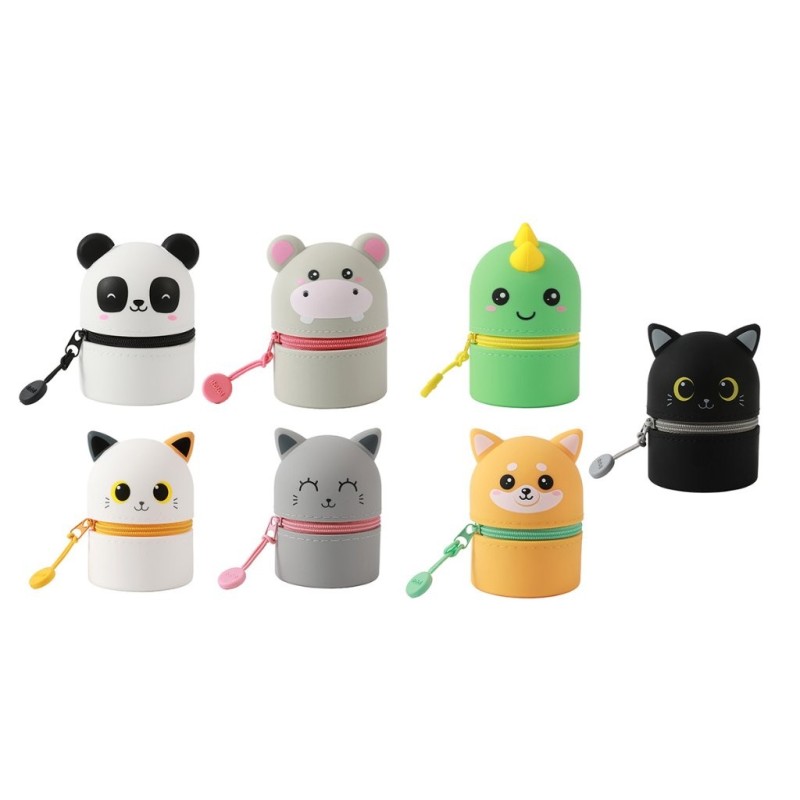 Mini estuches de silicona surtidos Mini estuches de silicona surtidos