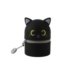 Mini estuche de silicona BLACK CAT