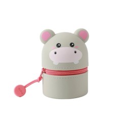Mini estuche de silicona HIPPO