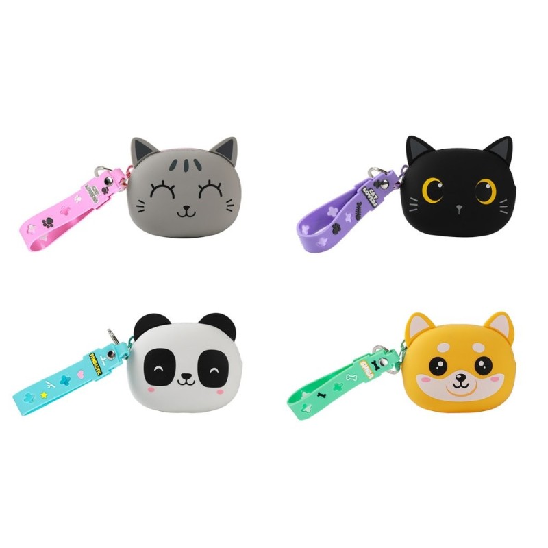 Monederos de silicona surtidos Monederos de silicona surtidos