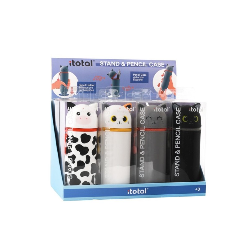 Estuches de silicona surtidos - expositor 12 uds Estuches de silicona surtidos - expositor 12 uds