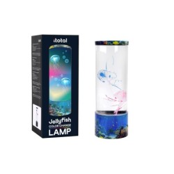 Lámpara Medusa redonda 30 cm con base de colores