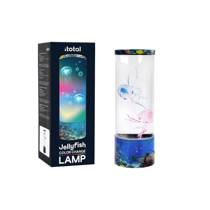 Lámpara Medusa redonda 30 cm con base de colores Lámpara Medusa redonda 30 cm con base de colores