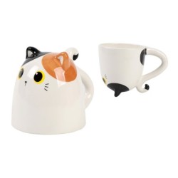 Taza de Cerámica Up & Down ORANGE CAT